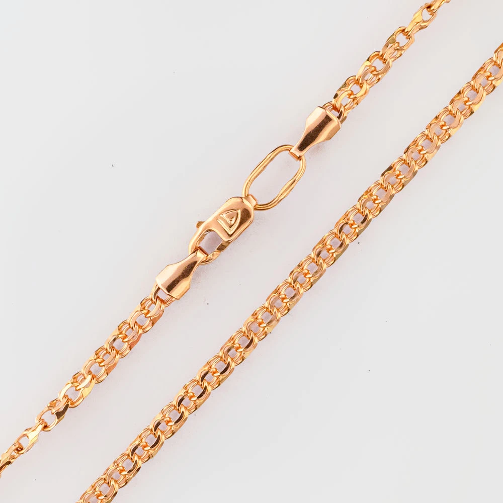 Цепь из красного золота 585 пробы