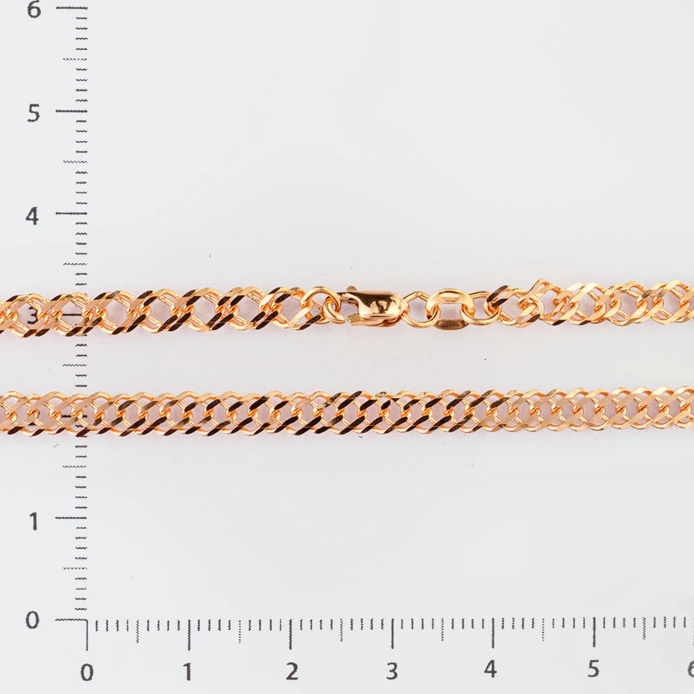 Цепь из красного золота 585 пробы