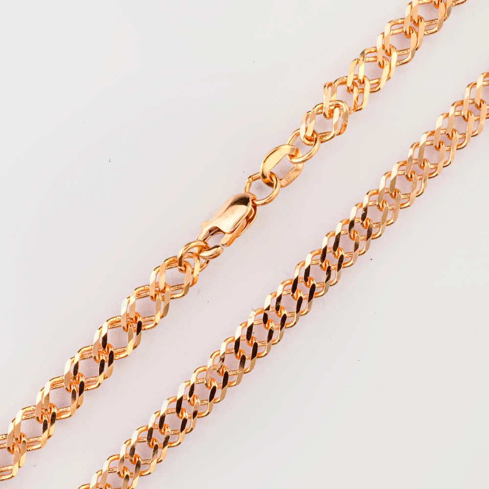 Цепь из красного золота 585 пробы