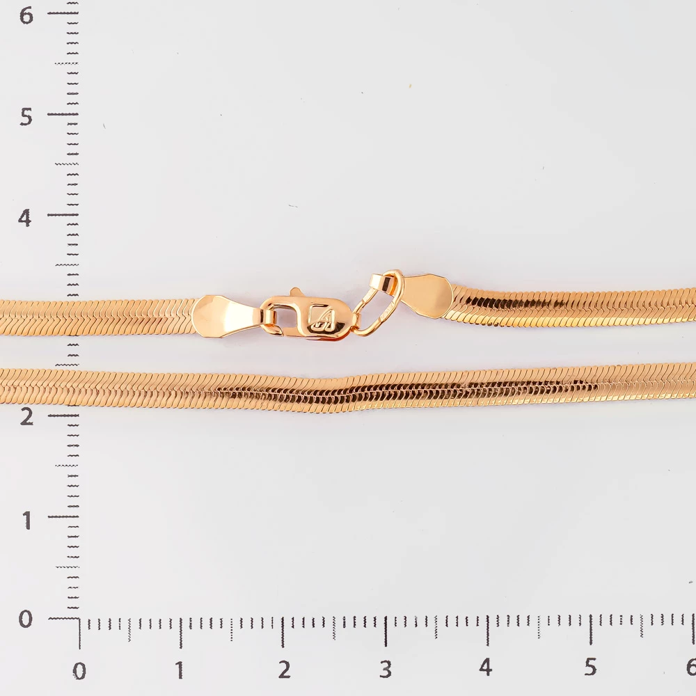 Цепь из красного золота 585 пробы