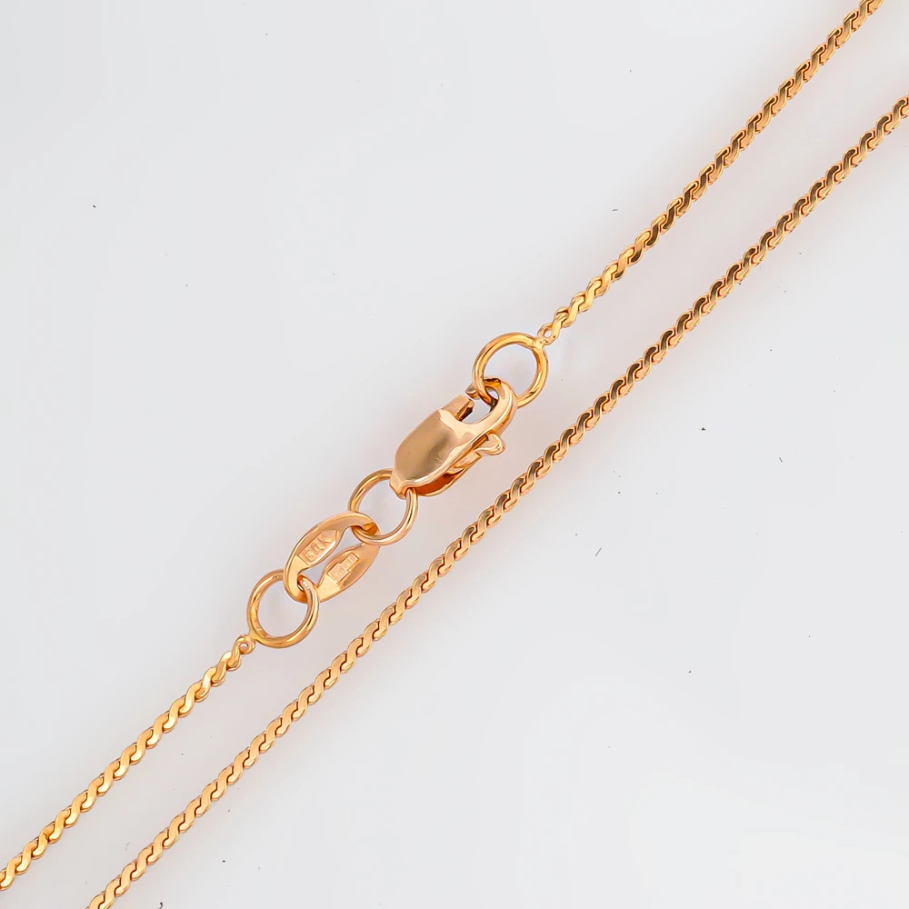 Цепь из красного золота 585 пробы