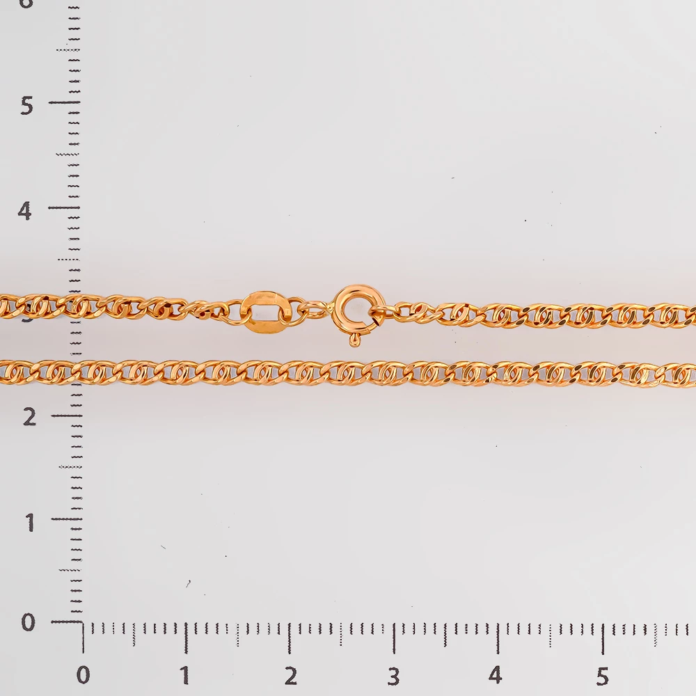 Цепь из красного золота 585 пробы
