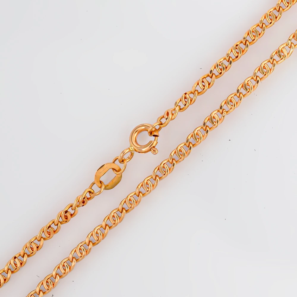 Цепь из красного золота 585 пробы