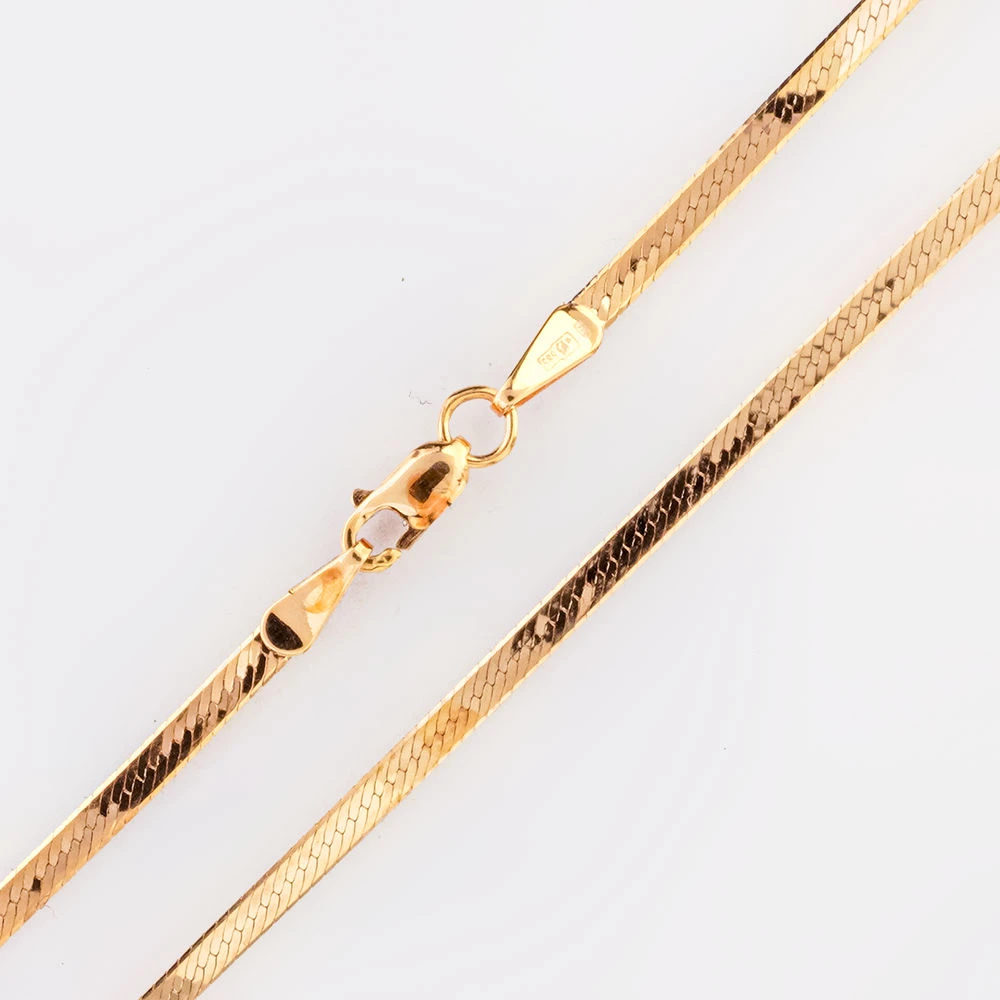 Цепь из красного золота 585 пробы