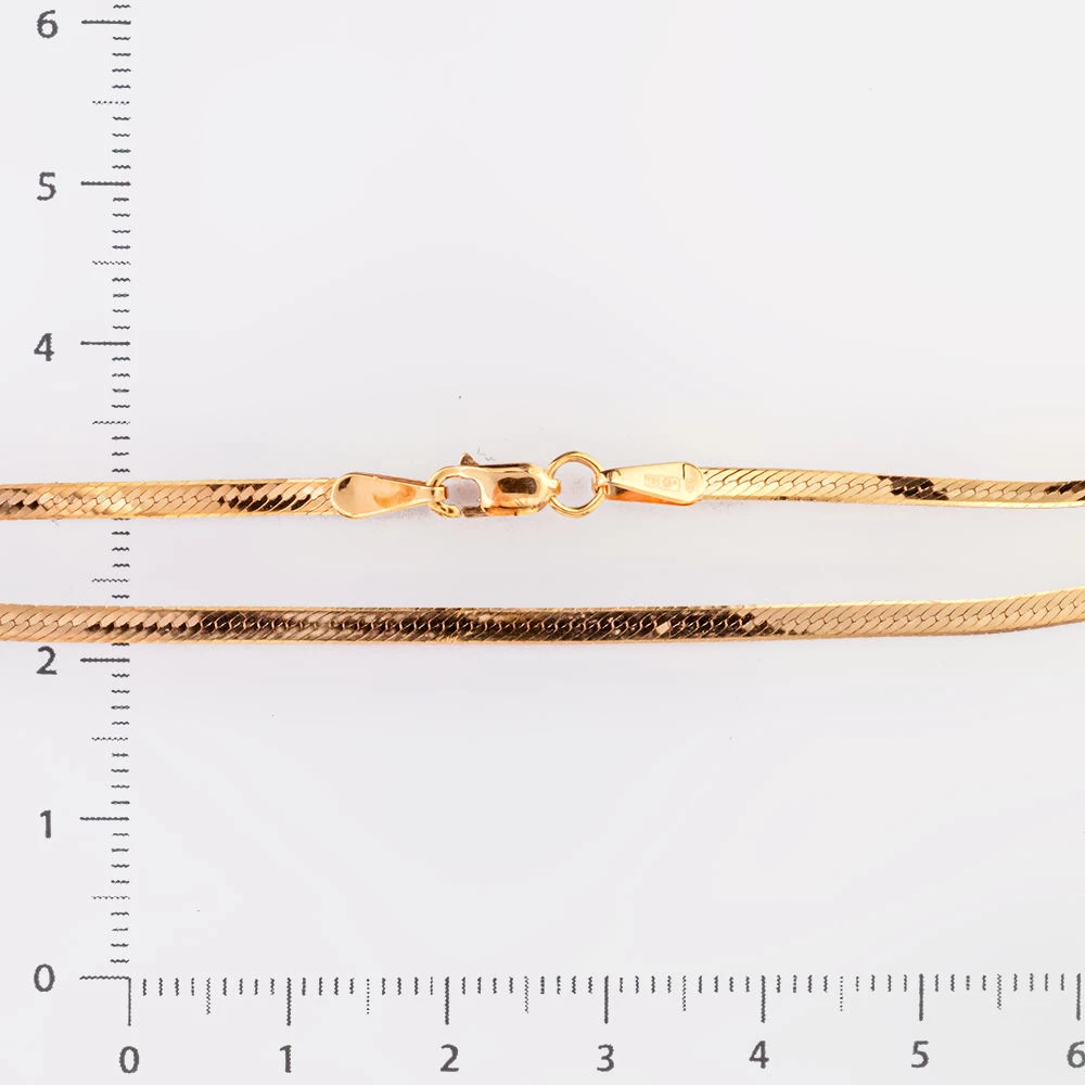 Цепь из красного золота 585 пробы