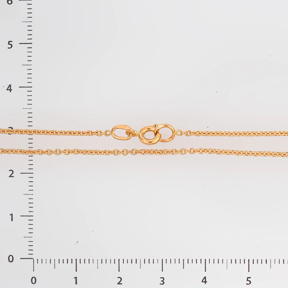 Цепь из красного золота 585 пробы