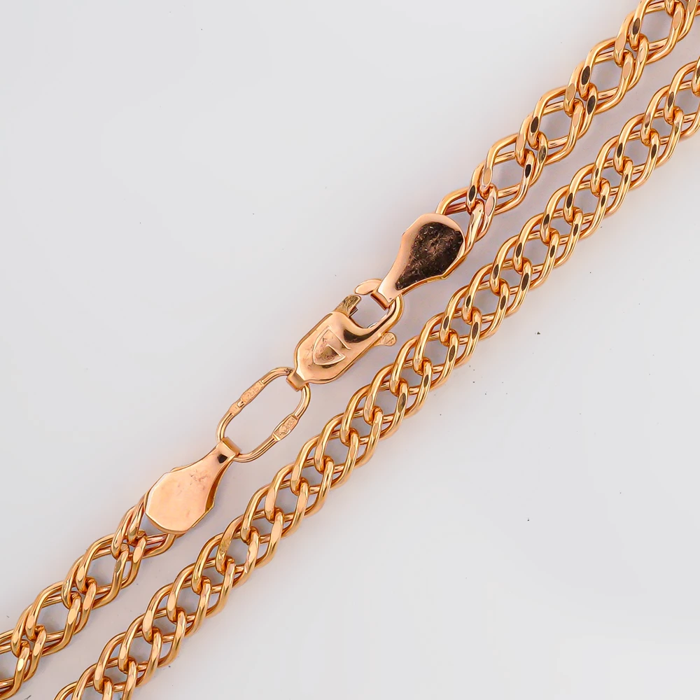 Цепь из красного золота 585 пробы