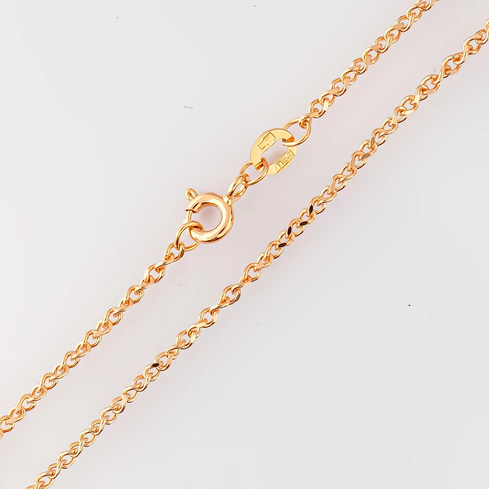 Цепь из красного золота 585 пробы