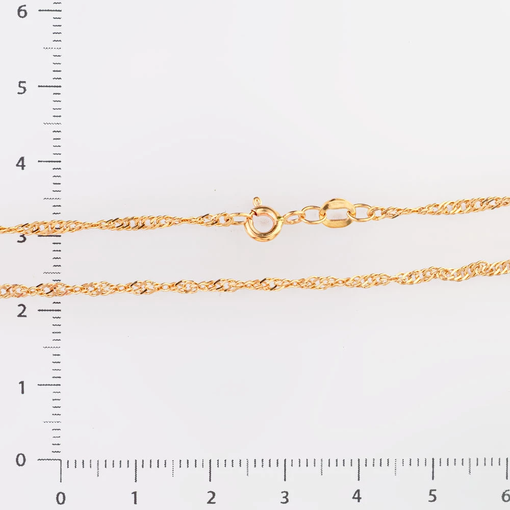 Цепь из красного золота 585 пробы