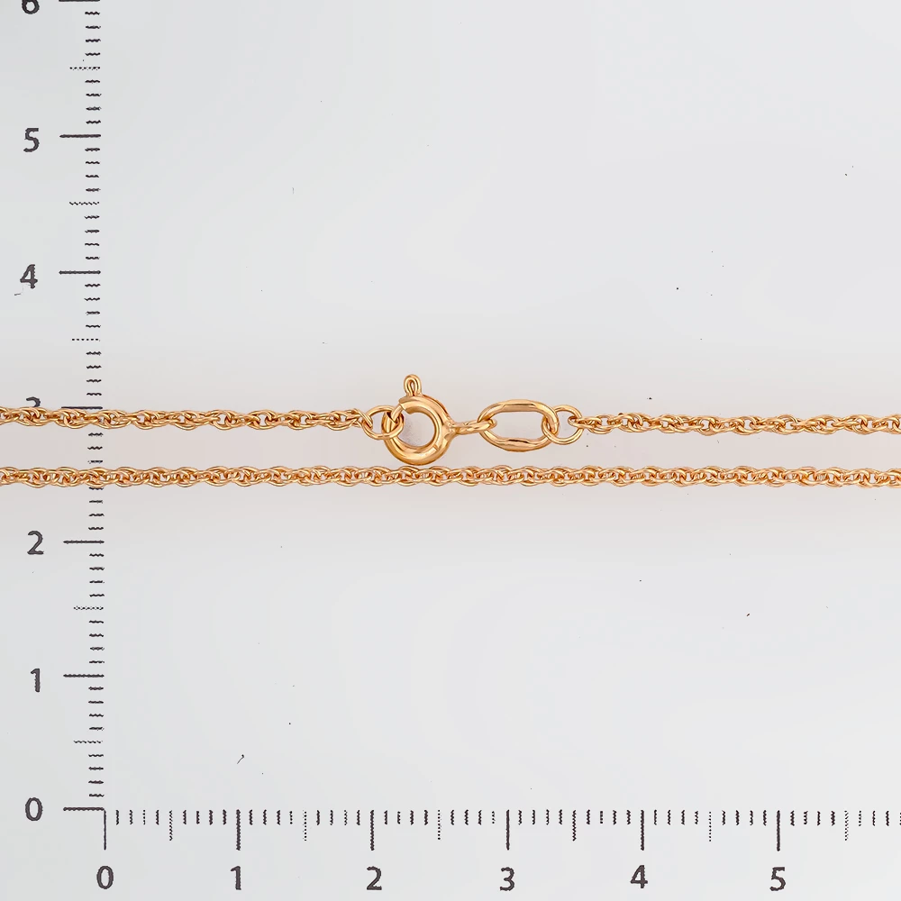 Цепь из красного золота 585 пробы