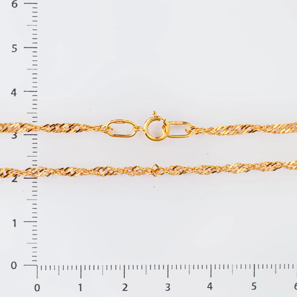 Цепь из красного золота 585 пробы