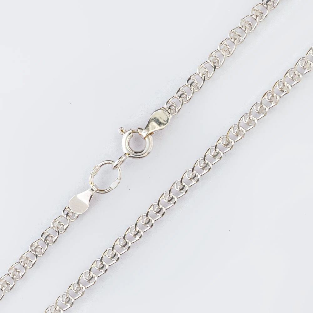 Цепь из белого золота 585 пробы