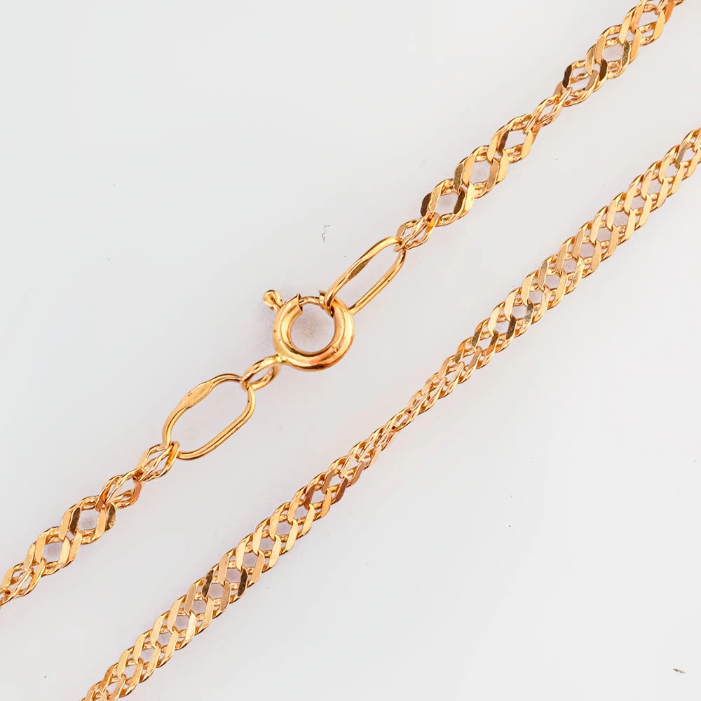 Цепь из красного золота 585 пробы