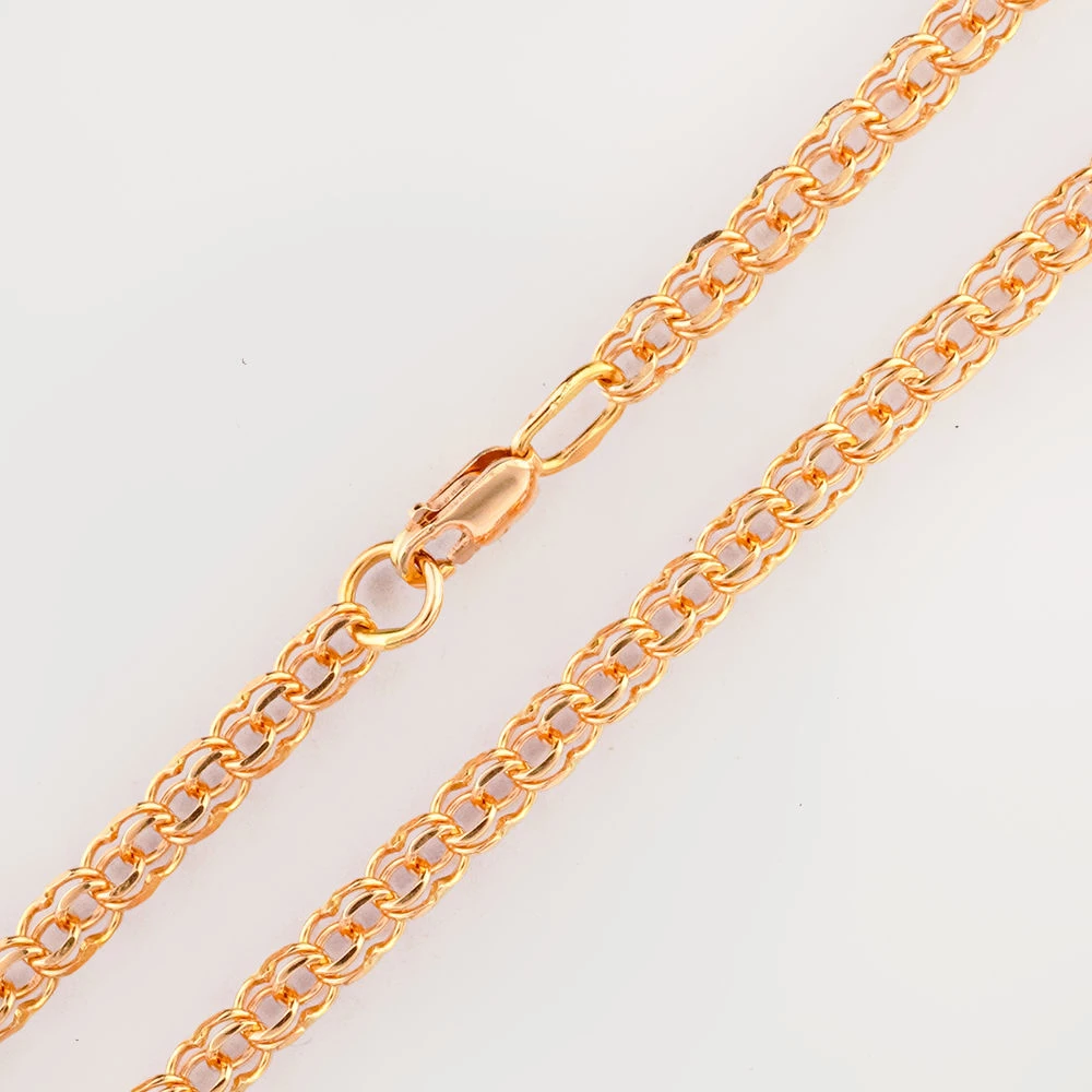 Цепь из красного золота 585 пробы