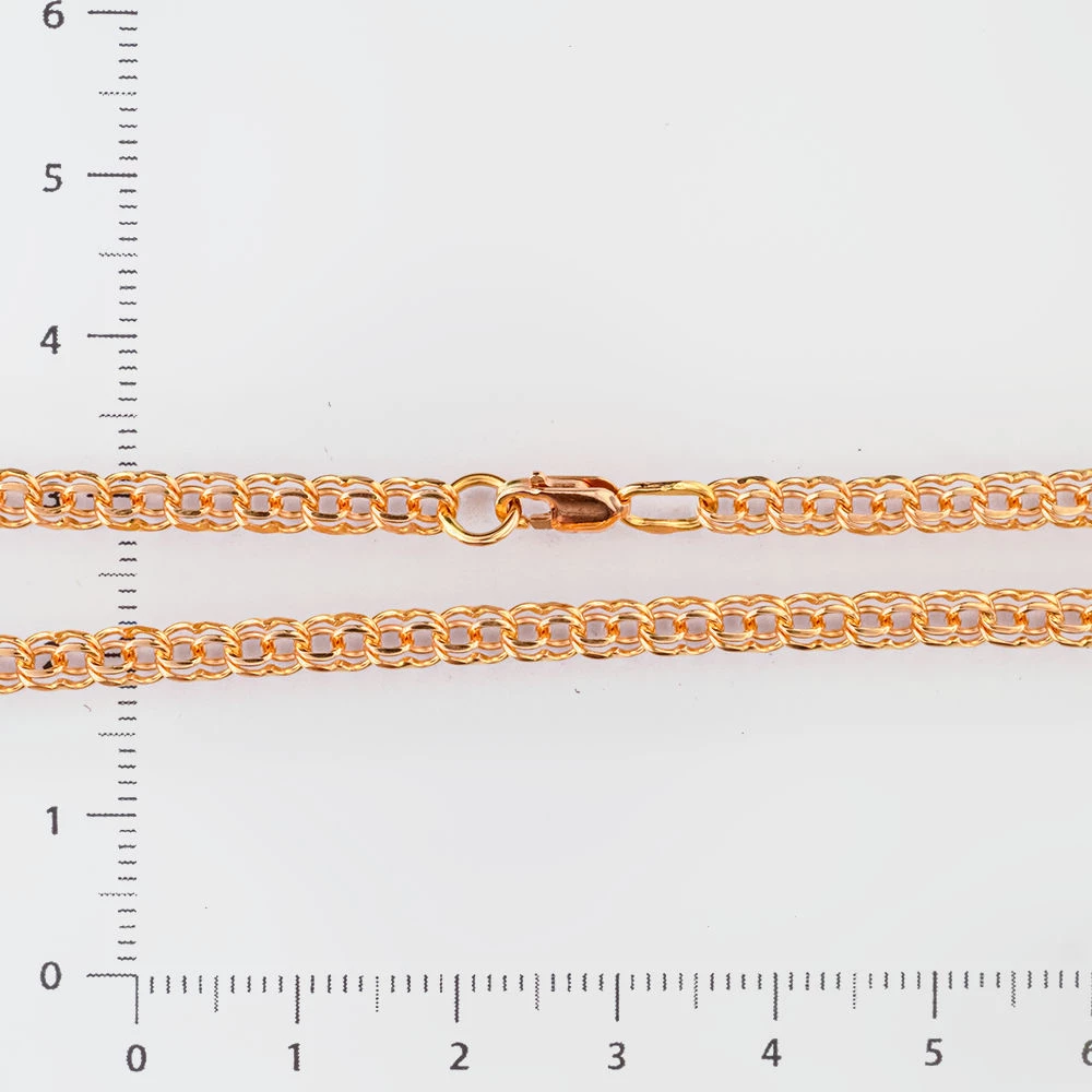 Цепь из красного золота 585 пробы