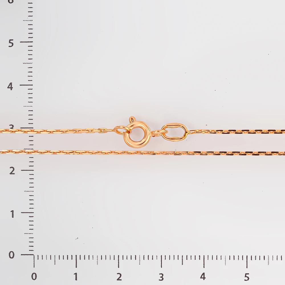 Цепь из красного золота 585 пробы