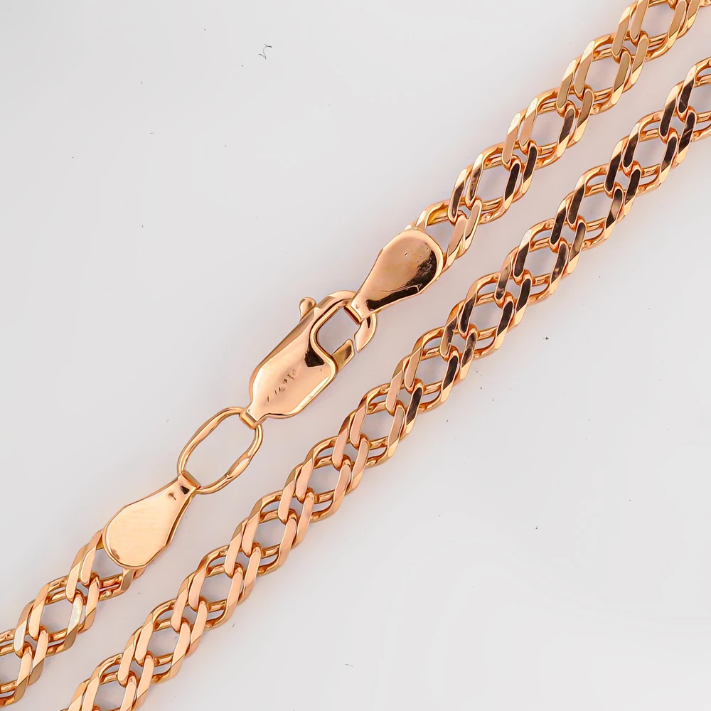 Цепь из красного золота 375 пробы