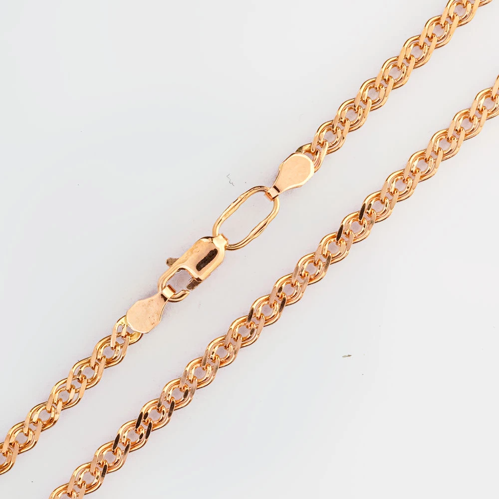 Цепь из красного золота 585 пробы