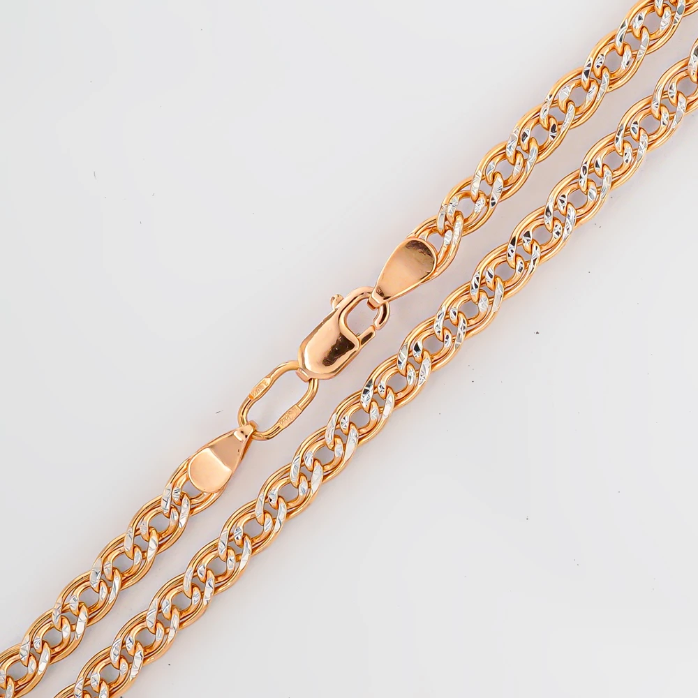 Цепь из красного золота 585 пробы