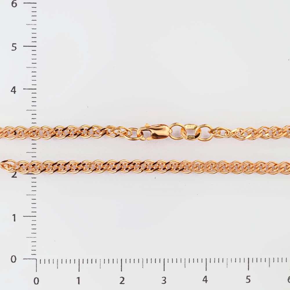 Цепь из красного золота 585 пробы