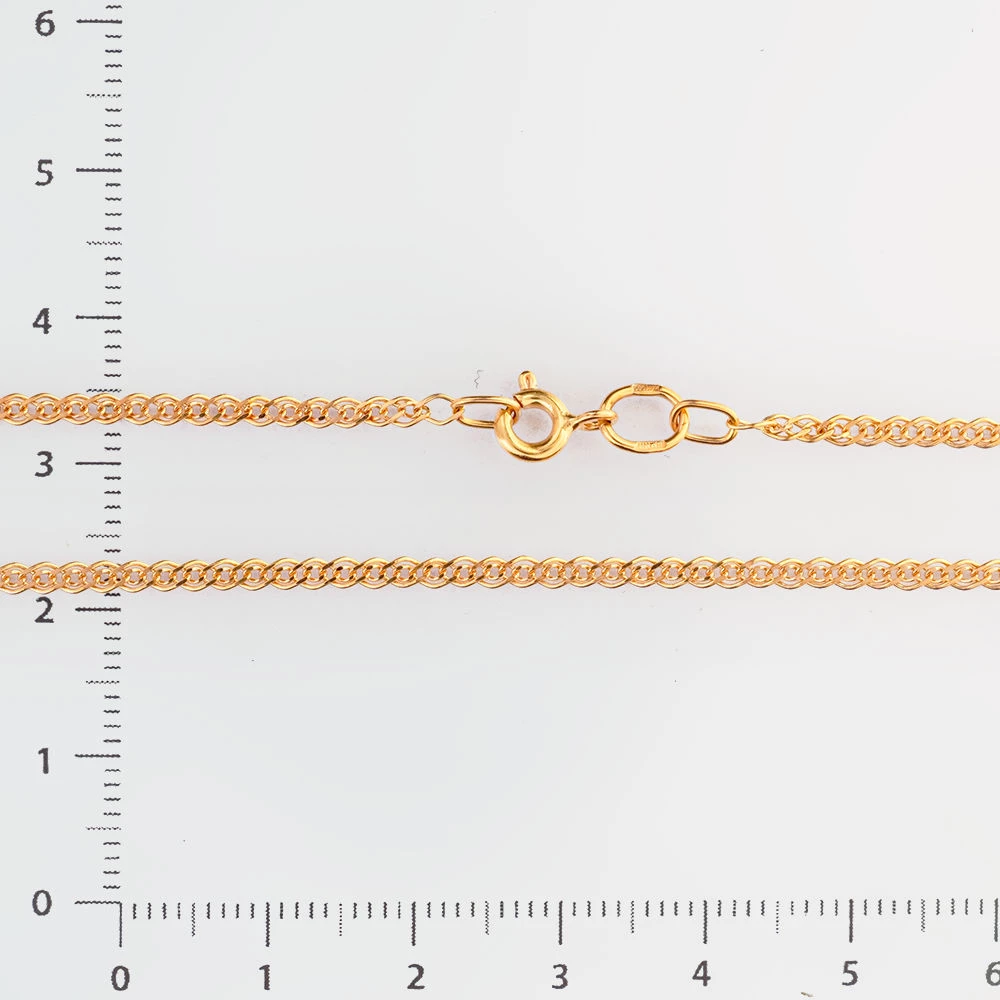 Цепь из красного золота 585 пробы