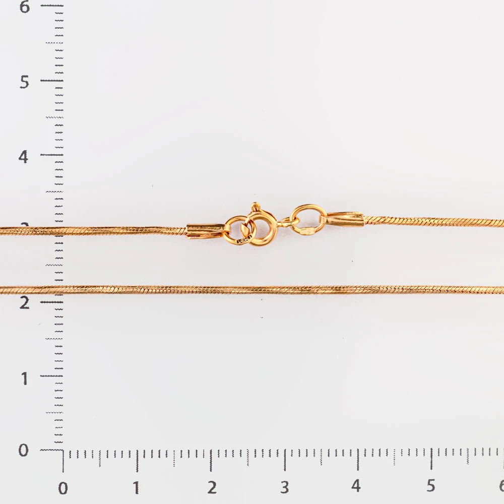 Цепь из красного золота 585 пробы