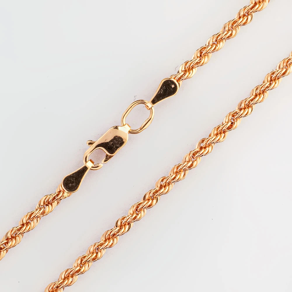 Цепь из красного золота 585 пробы