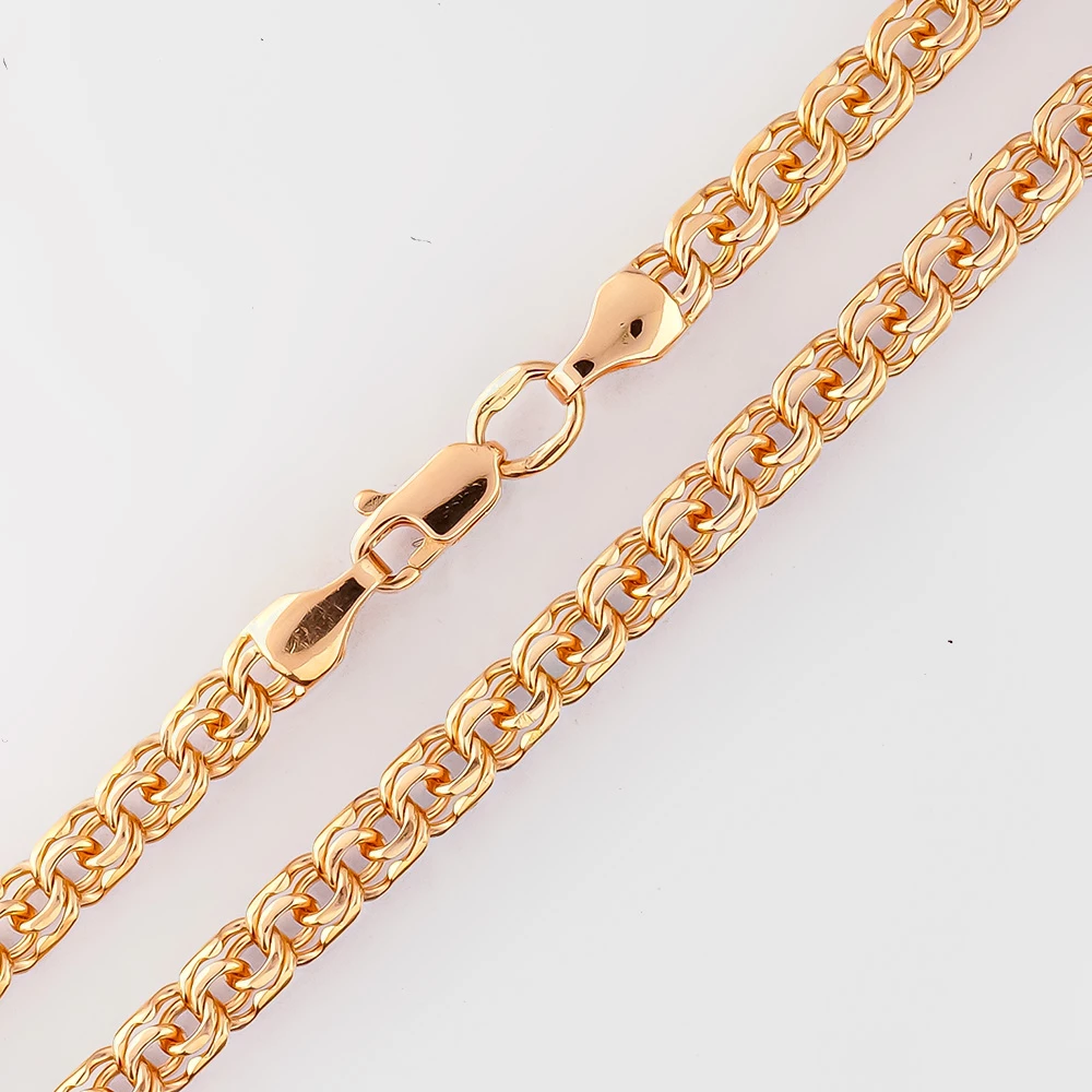 Цепь из красного золота 585 пробы