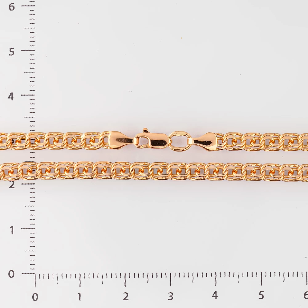 Цепь из красного золота 585 пробы