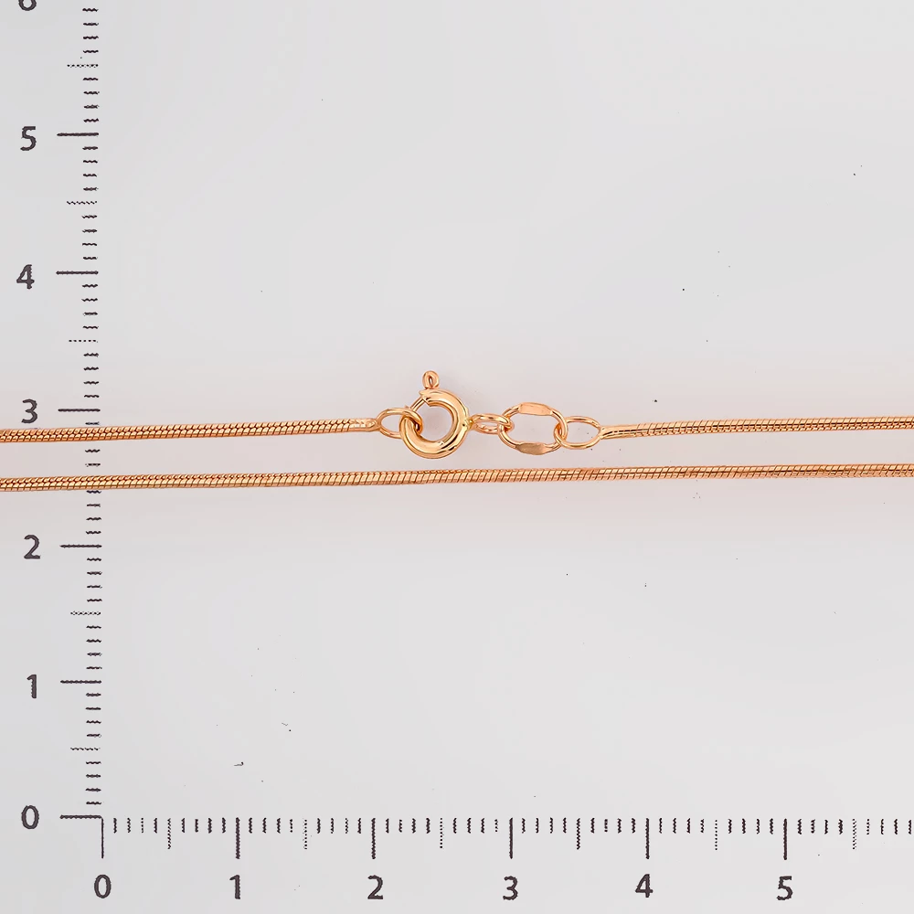 Цепь из красного золота 585 пробы