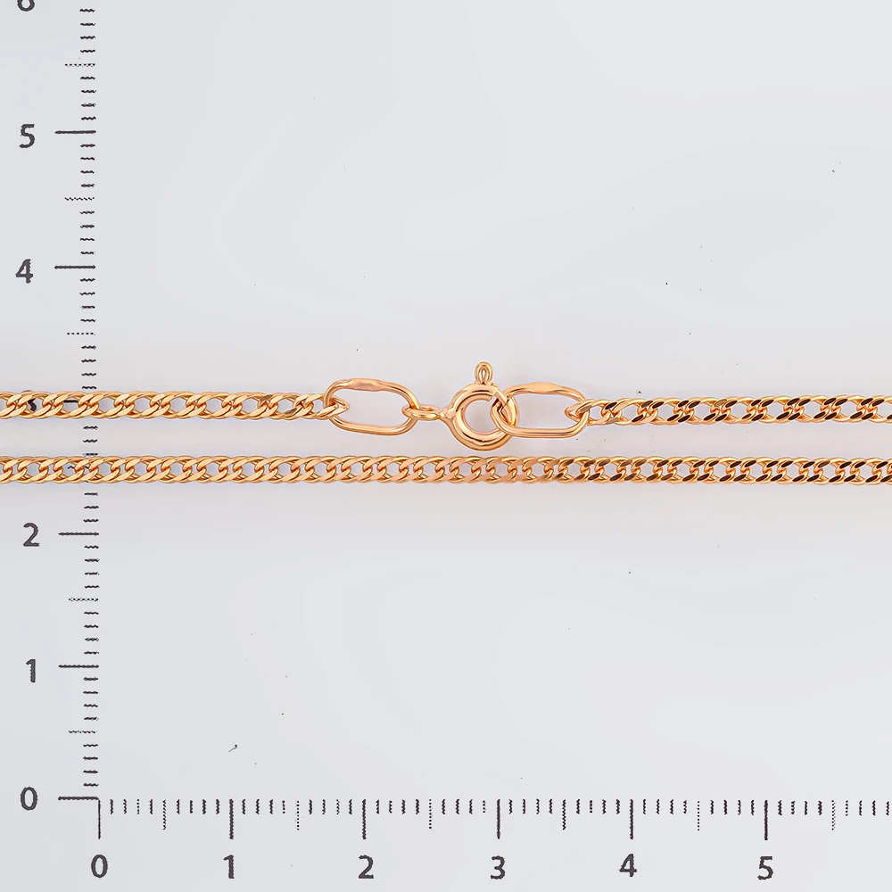 Цепь из красного золота 585 пробы