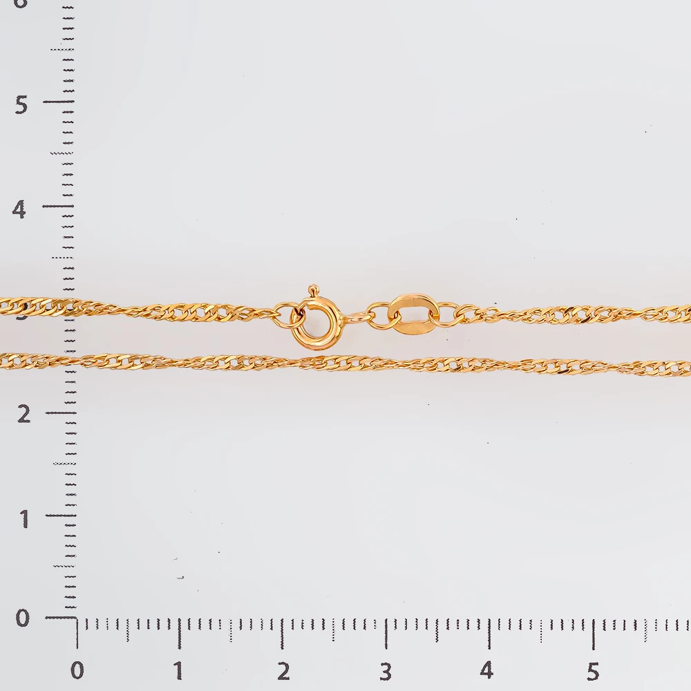 Цепь из красного золота 585 пробы