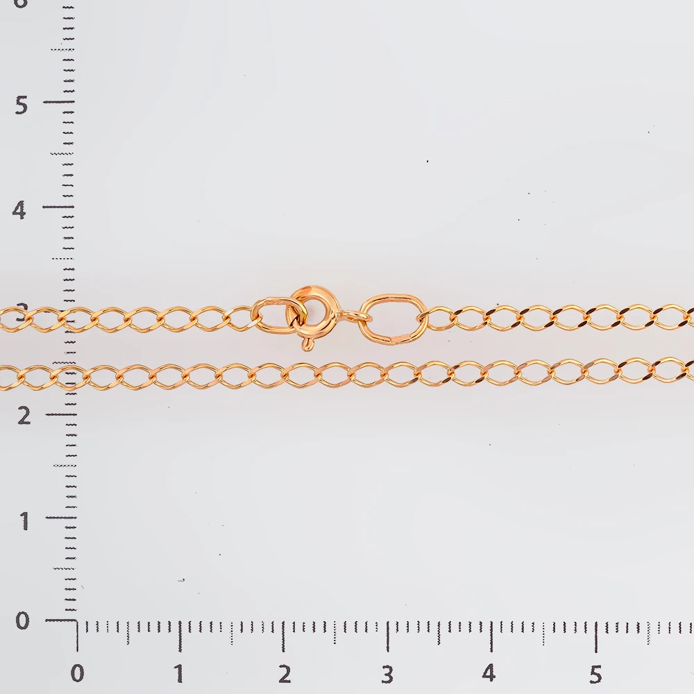 Цепь из красного золота 585 пробы