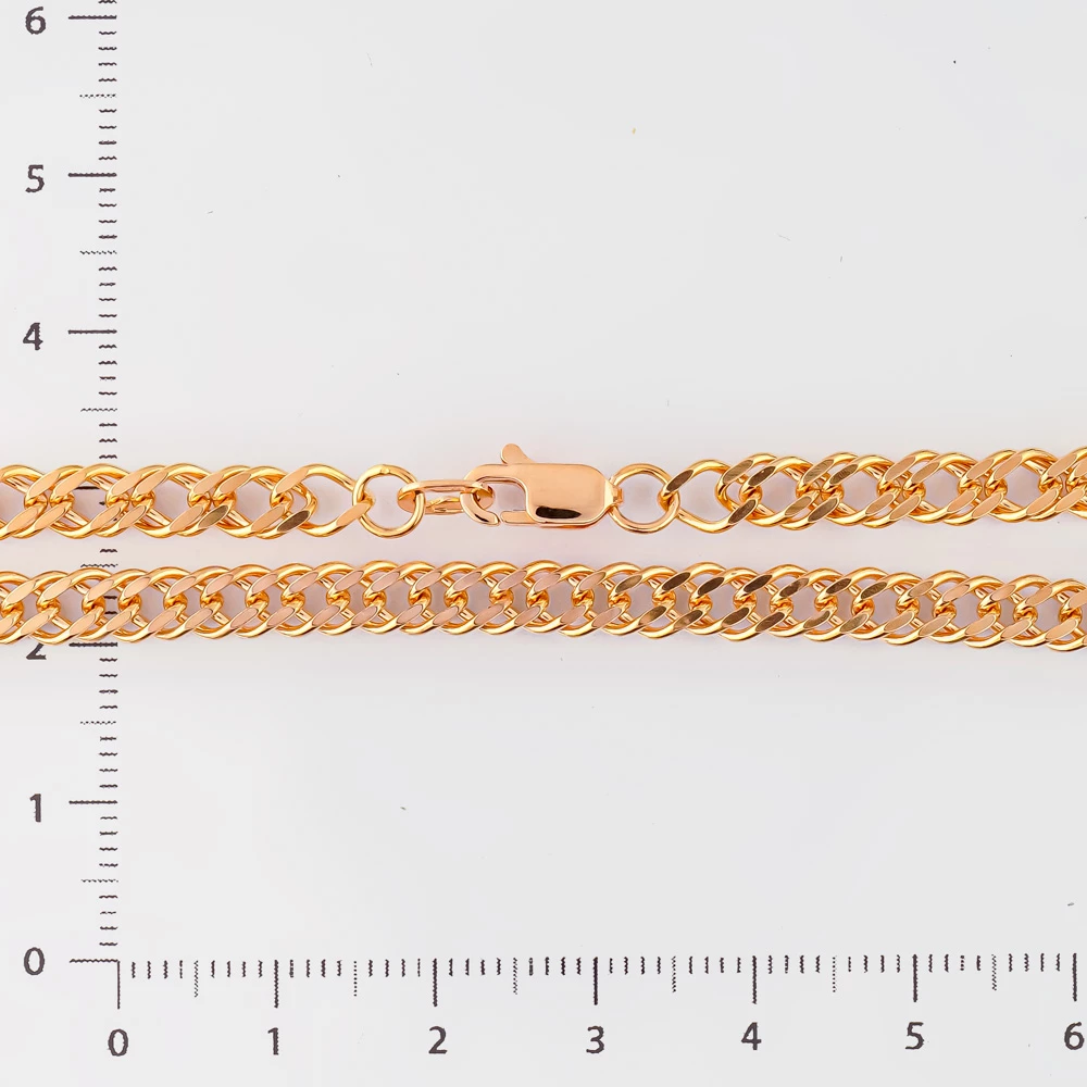 Цепь из красного золота 585 пробы