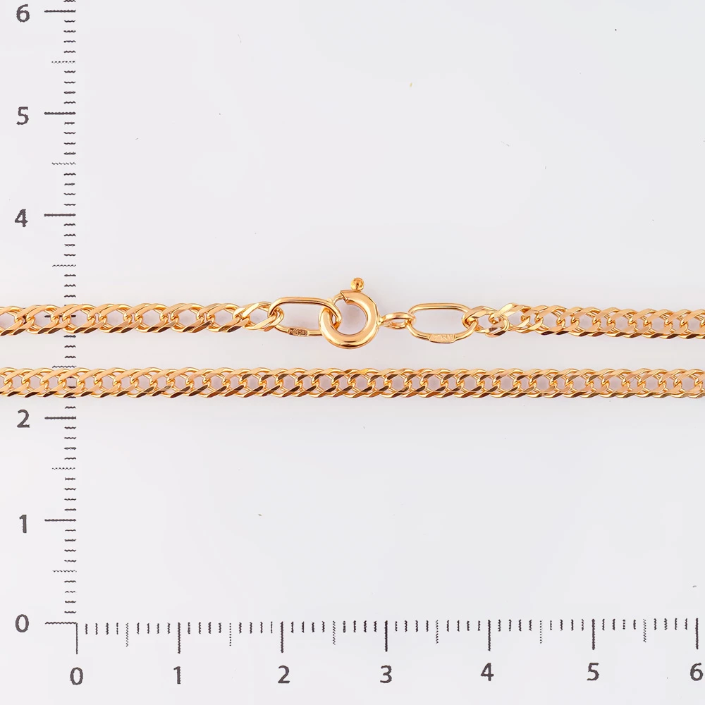 Цепь из красного золота 585 пробы