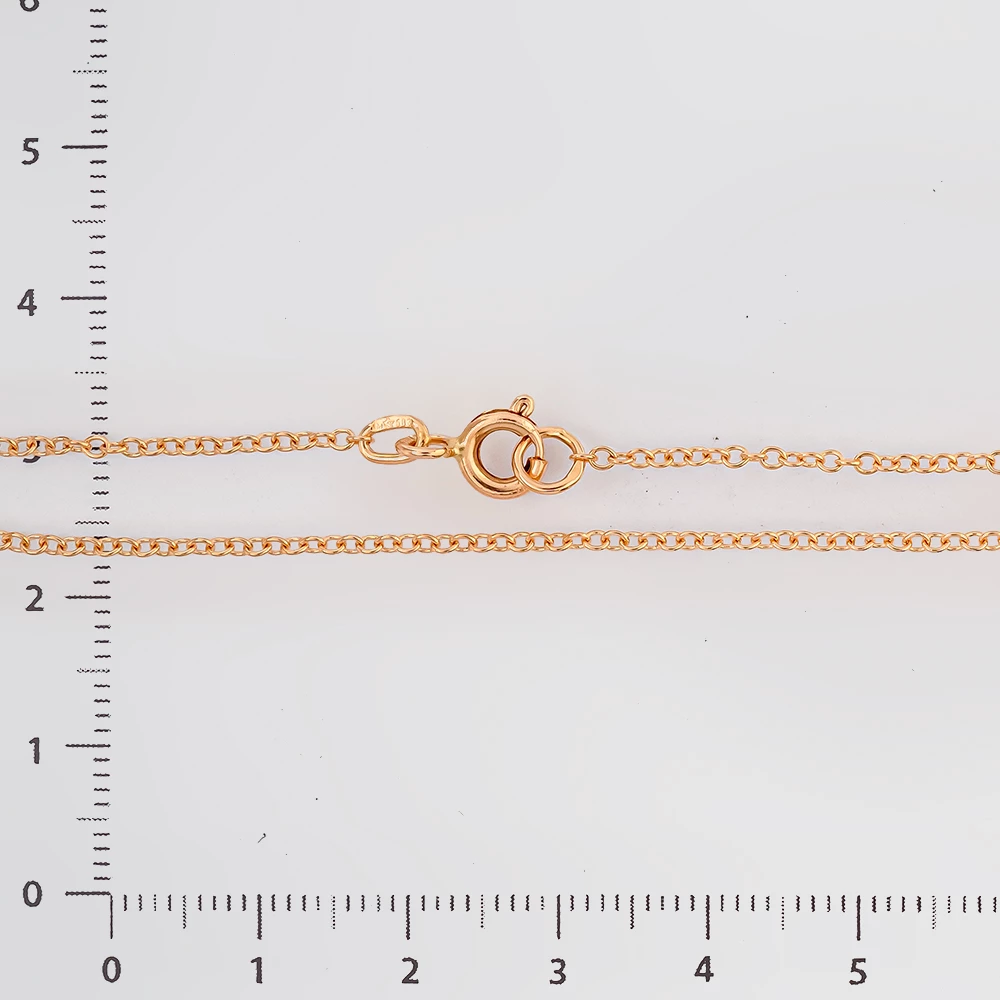 Цепь из красного золота 583 пробы