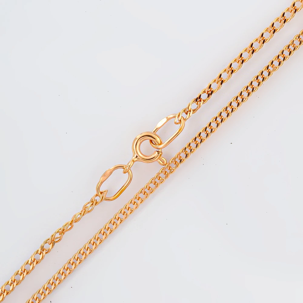 Цепь из красного золота 585 пробы