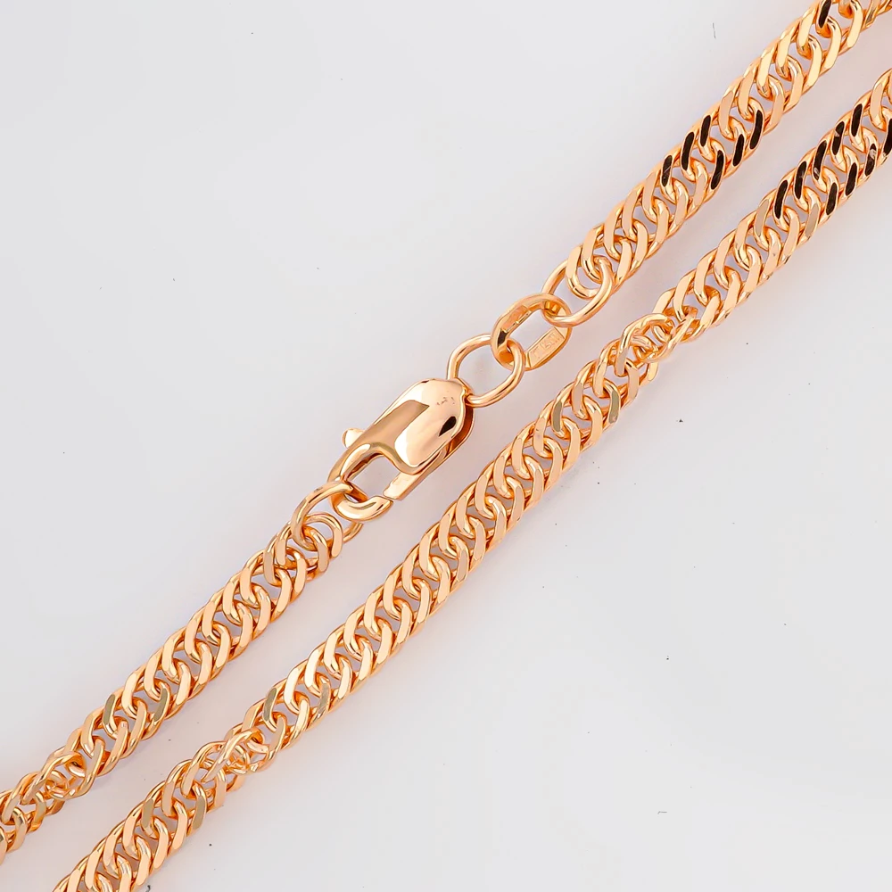 Цепь из красного золота 585 пробы