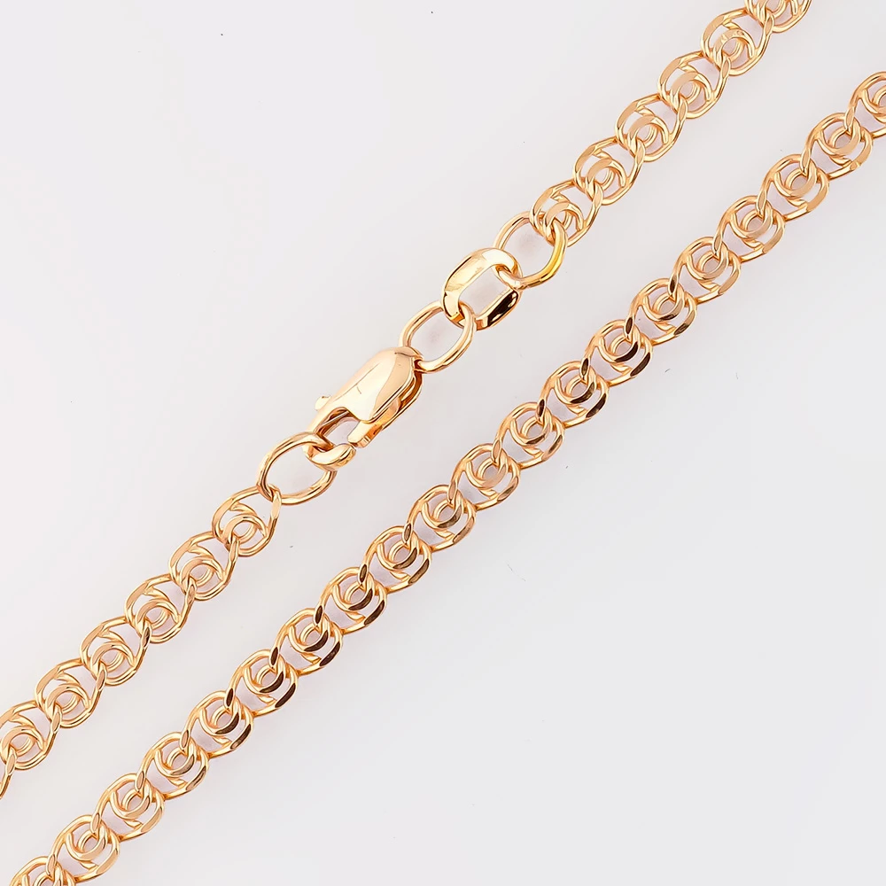 Цепь из красного золота 585 пробы