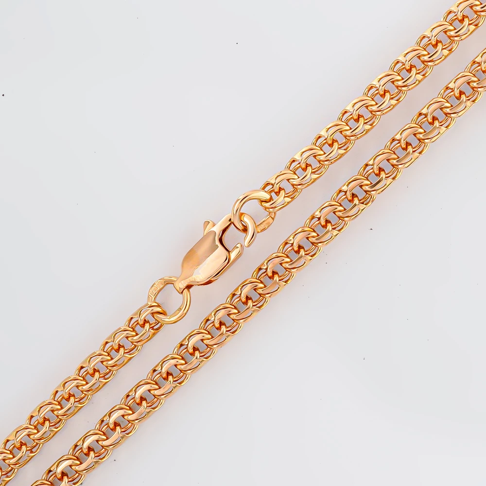 Цепь из красного золота 585 пробы