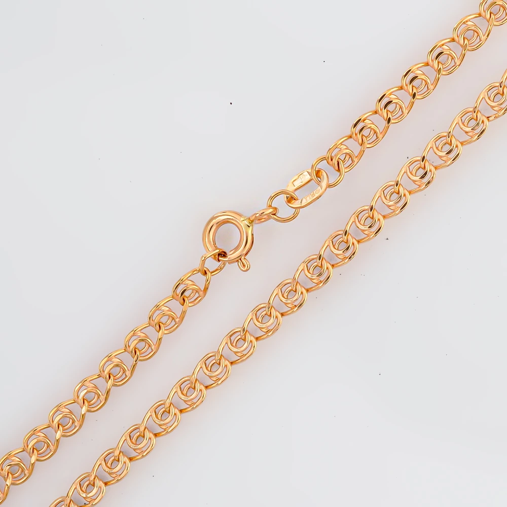 Цепь из красного золота 585 пробы