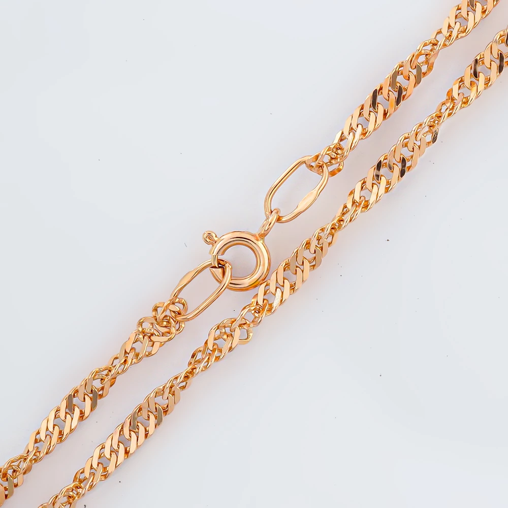 Цепь из красного золота 585 пробы