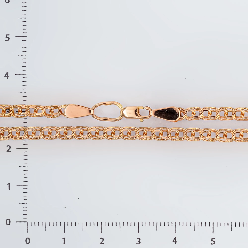Цепь из красного золота 585 пробы