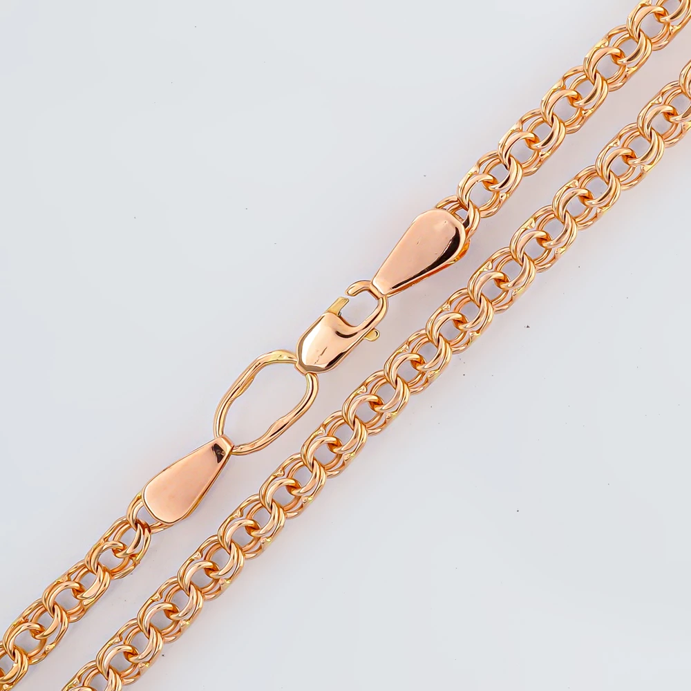 Цепь из красного золота 585 пробы