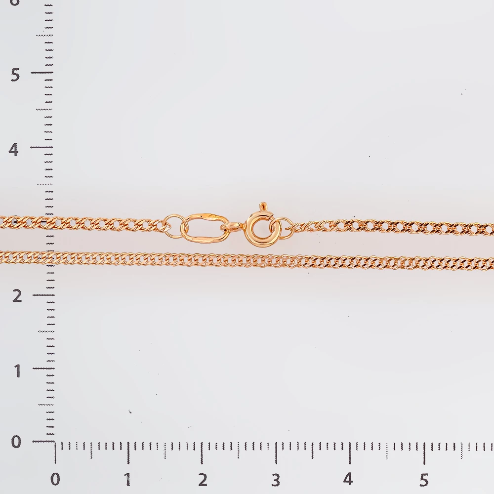 Цепь из красного золота 585 пробы
