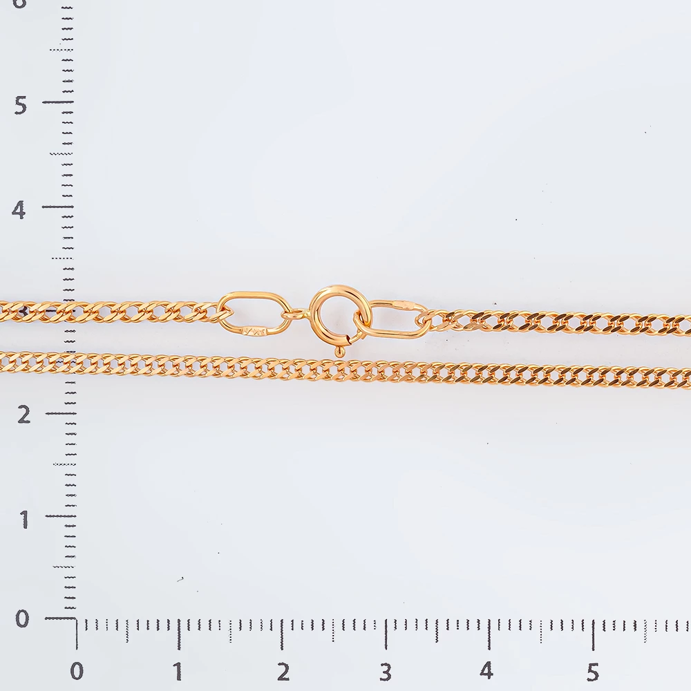 Цепь из красного золота 585 пробы