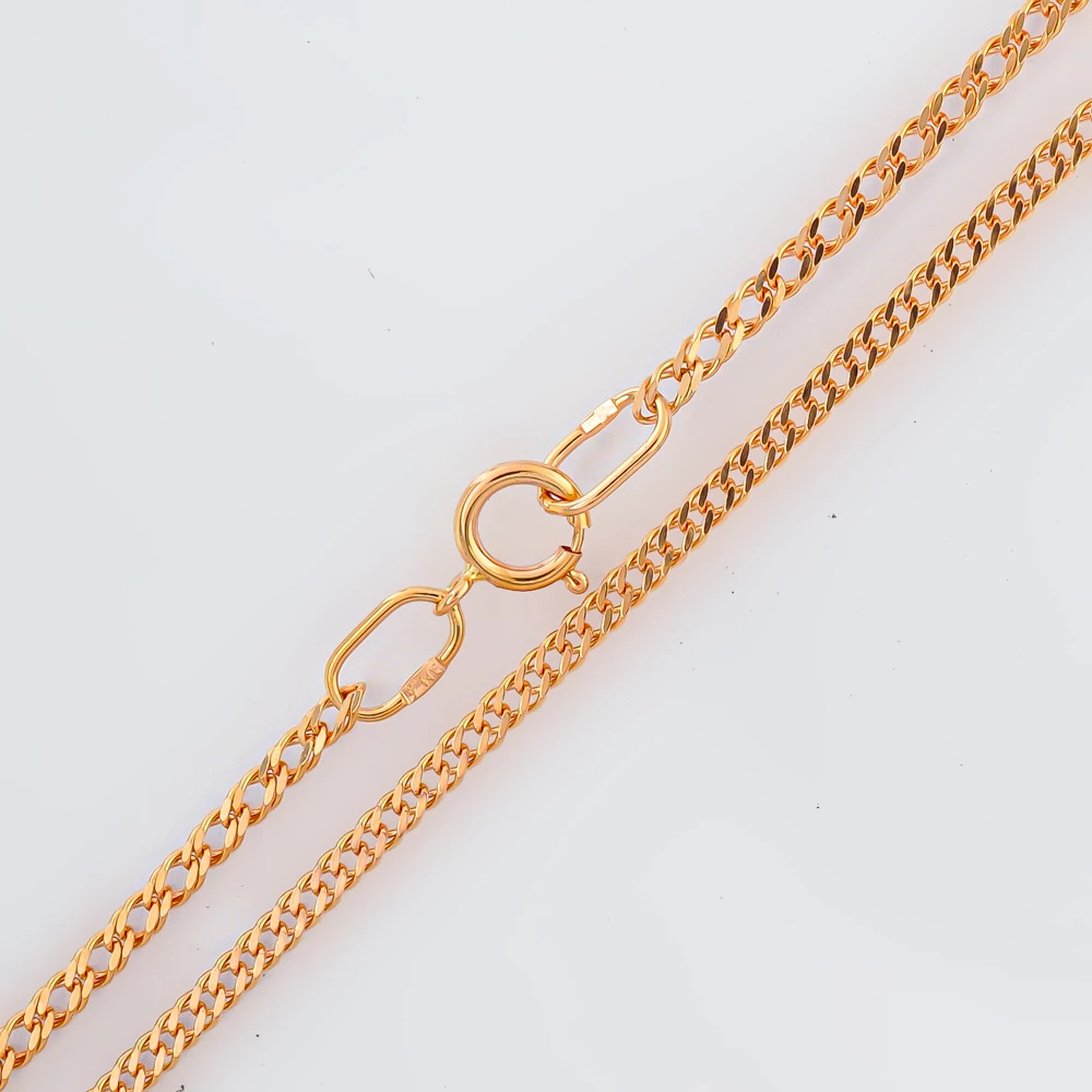 Цепь из красного золота 585 пробы