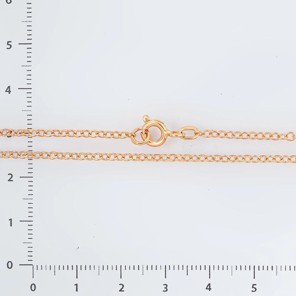 Цепь из красного золота 583 пробы