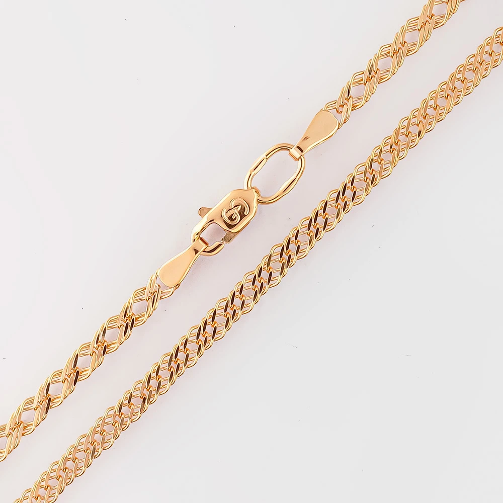 Цепь из красного золота 585 пробы