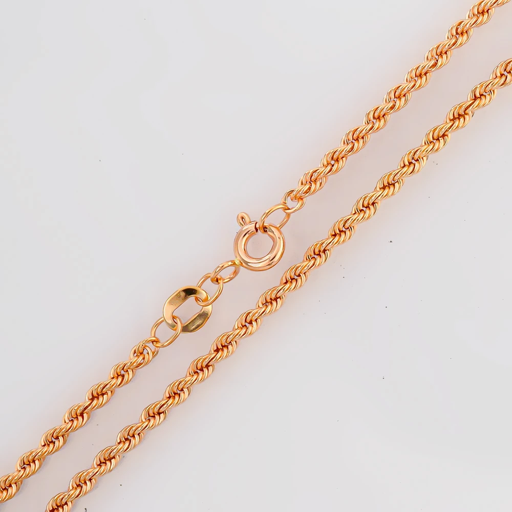 Цепь из красного золота 585 пробы